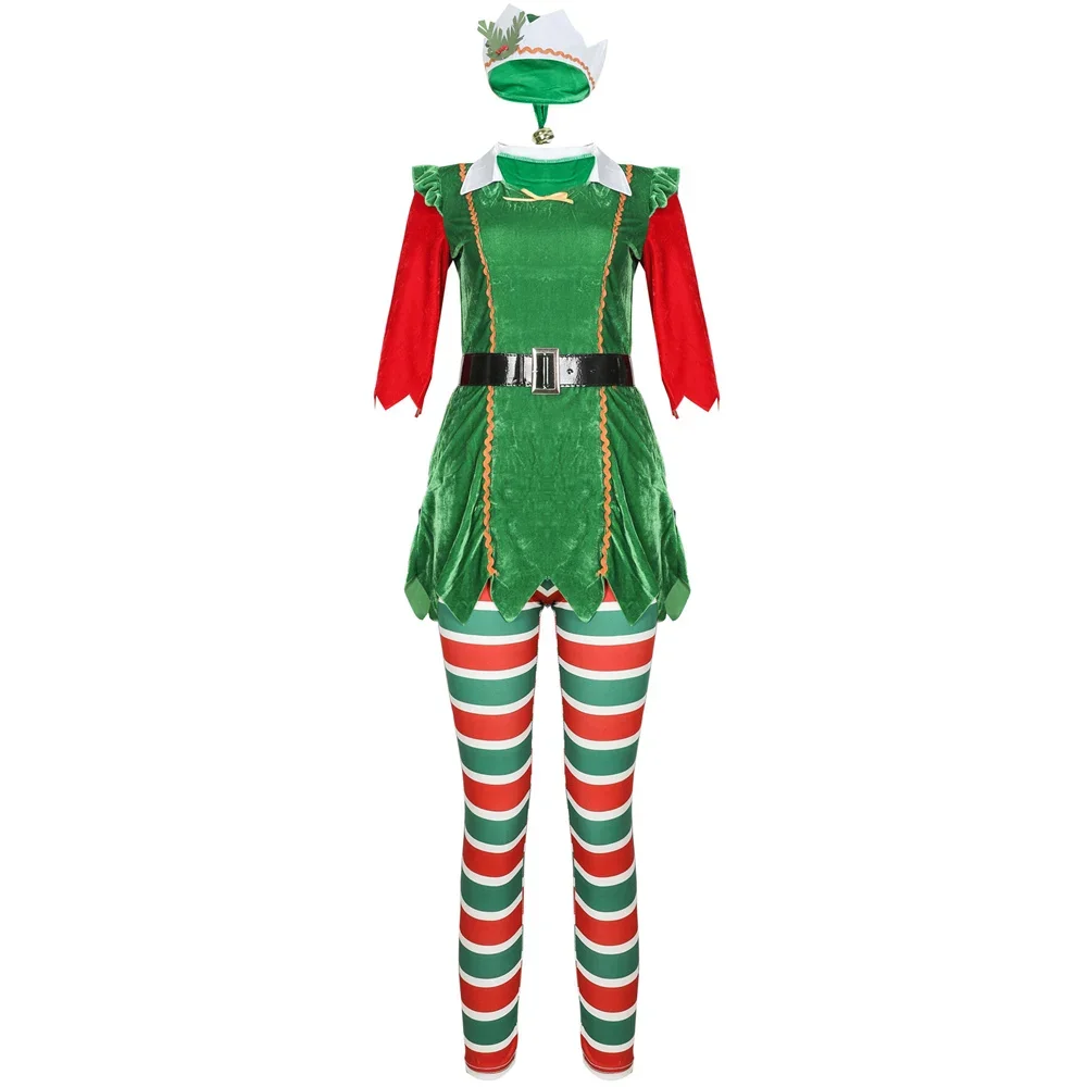 Lady Santa Claus' Elf Costume  - Elf Costume Christmas ulasan dan harga