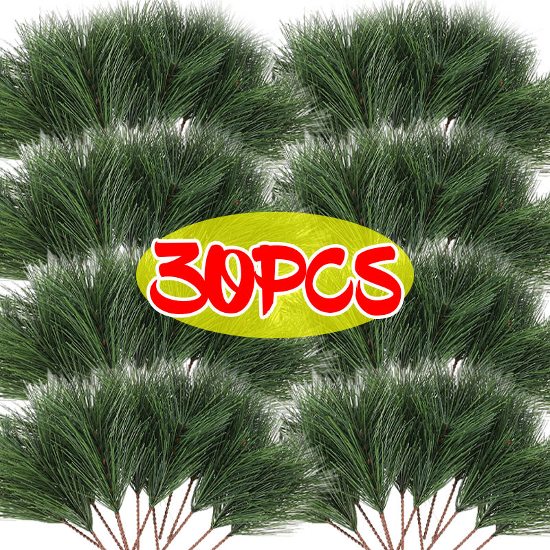 Fake Tree Leaves Branches Arti - Christmas Wreath Fake ulasan dan harga