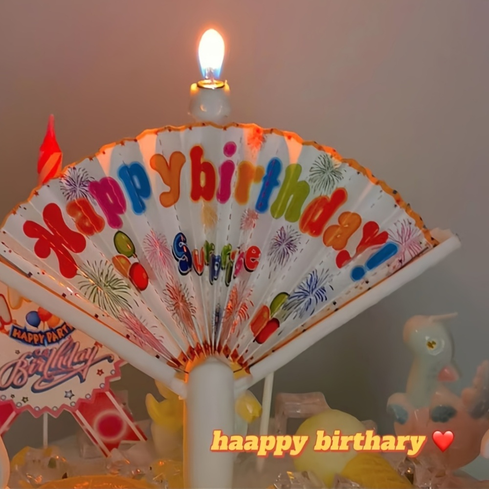 1pc Vibrant Multi-Color Automa - Holiday Candle Set ulasan dan harga