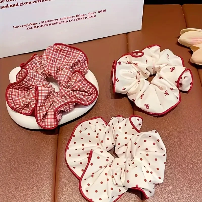 3 Pcs Sweet Red Dot Bowknot Pl - Christmas Throw Blanket ulasan dan harga