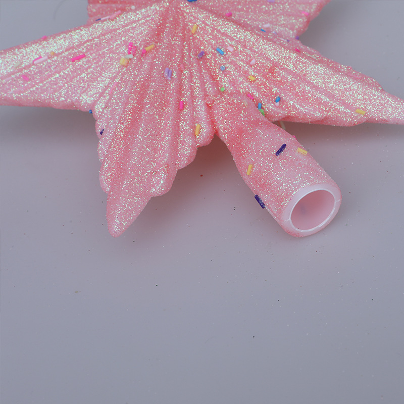 Christmas Pink Pentagon Top St - Star Tree Topper ulasan dan harga