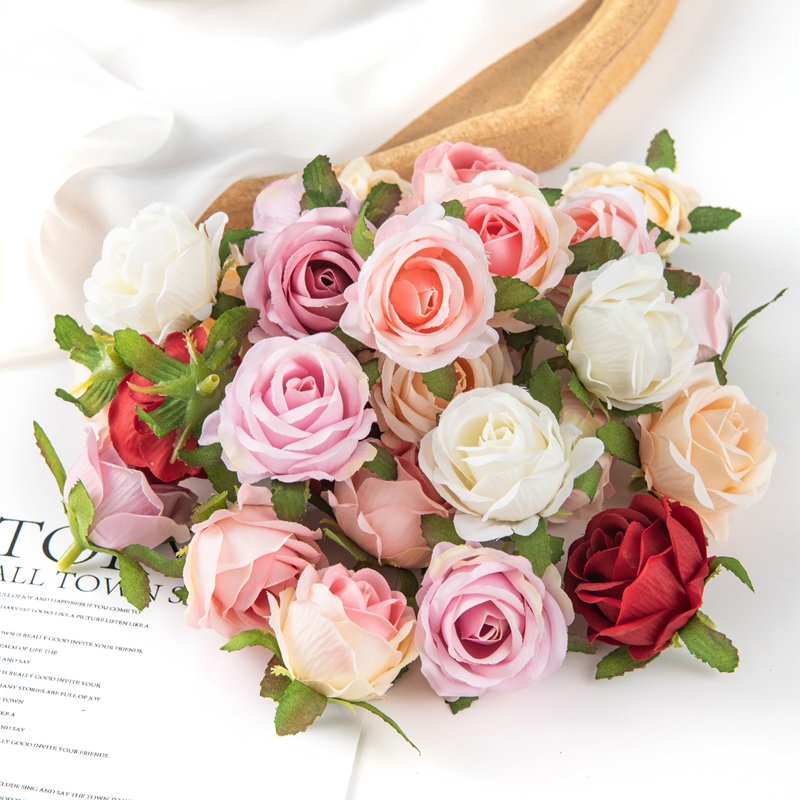 100PCS Artificial Flowers Diy  - Christmas Wreath Fake ulasan dan harga