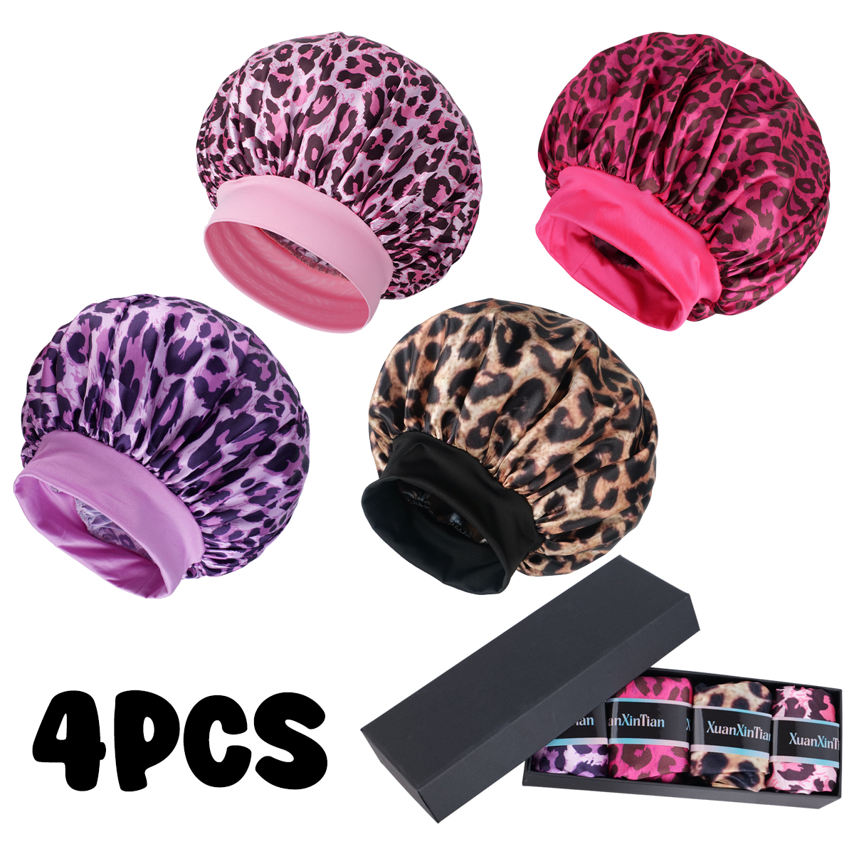 4PCS Mystery Hair Bonnet Gift  - Gift Box Wrap Set ulasan dan harga