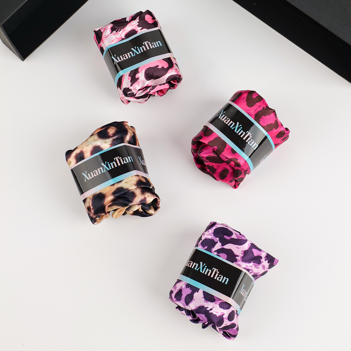 4PCS Mystery Hair Bonnet Gift  - Gift Box Wrap Set ulasan dan harga