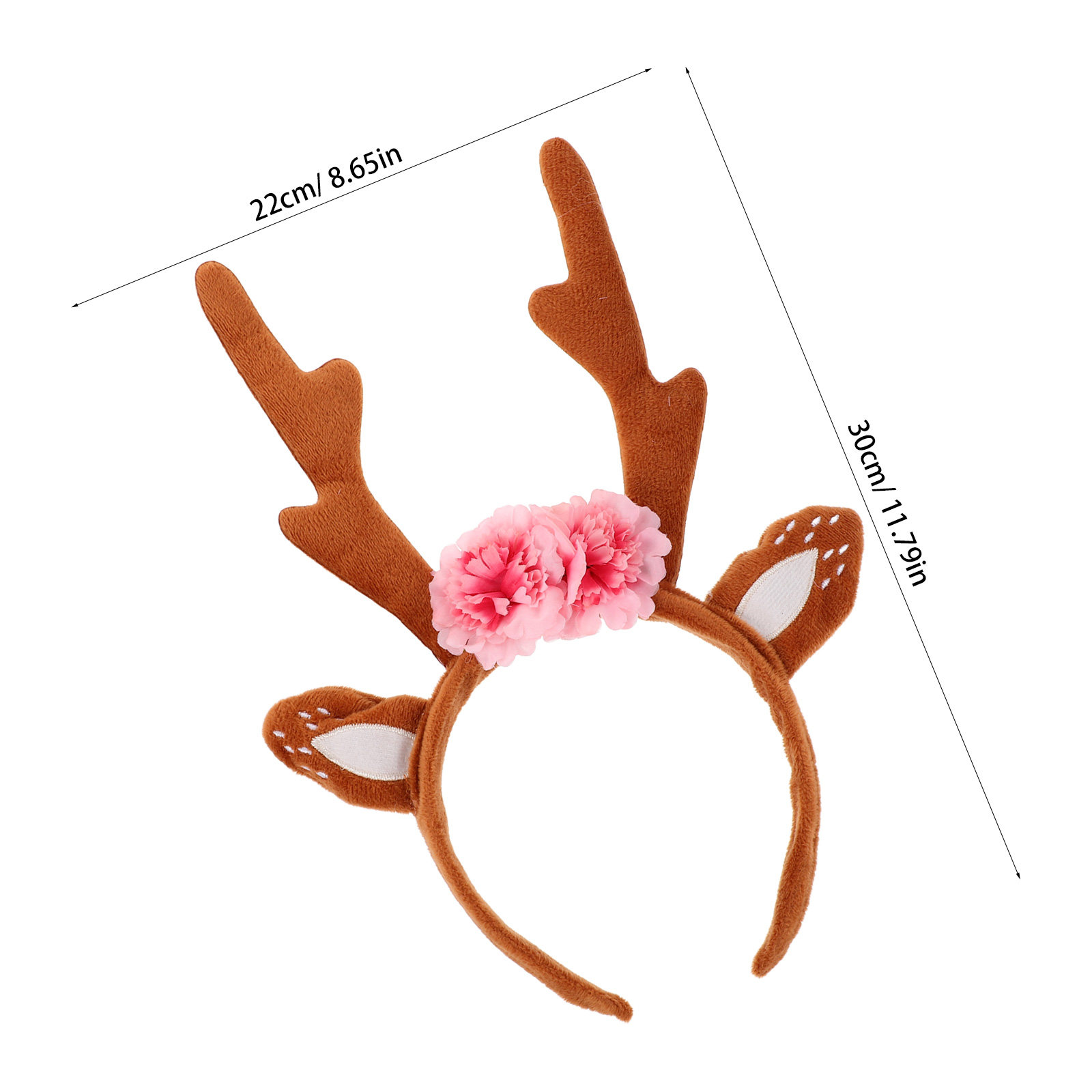 Reindeer Antlers Headband Chri - Reindeer Antlers Headband ulasan dan harga