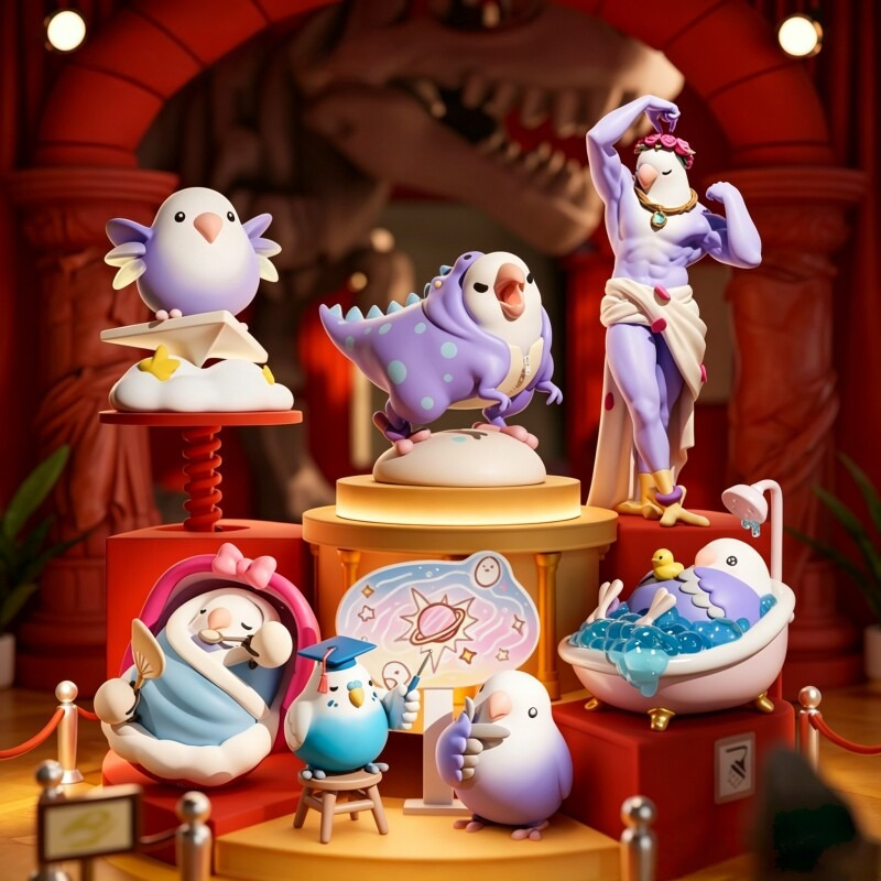 Little Bird Blind Box Toys Tar - Ornament Ball Set ulasan dan harga