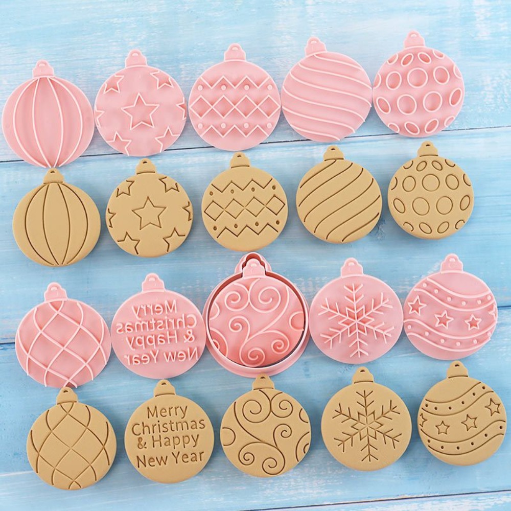 11Pcs Christmas Ornament Cooki - Ornament Ball Set ulasan dan harga