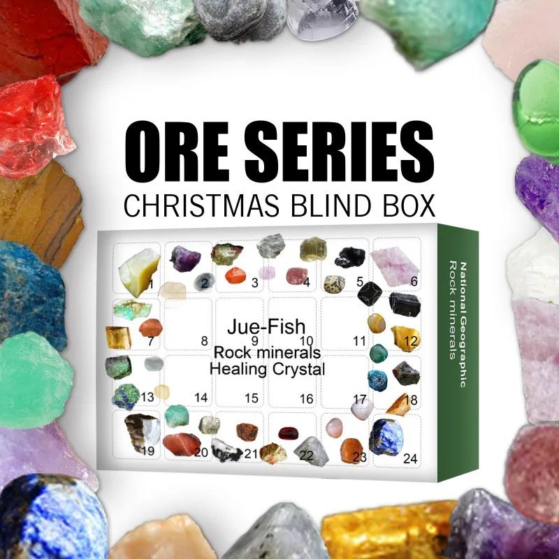 Stone Rock Mineral Collection  - Advent Calendar Gift ulasan dan harga