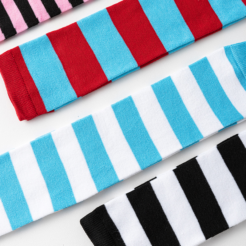 Striped Over Knee High Socks W - Christmas Stocking Hanging ulasan dan harga