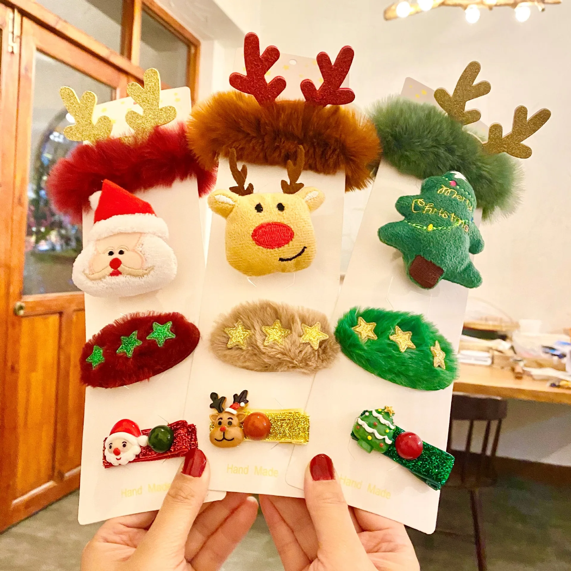 Christmas Headband Reindeer An - Reindeer Antlers Headband ulasan dan harga