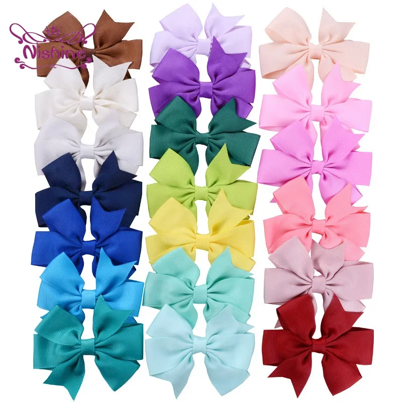 20pcs/lot Grosgrain Ribbon Bow - Ribbon Bow Gift ulasan dan harga
