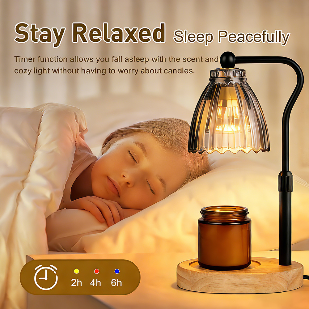Candle Warmer Lamp with Timer  - Holiday Candle Set ulasan dan harga