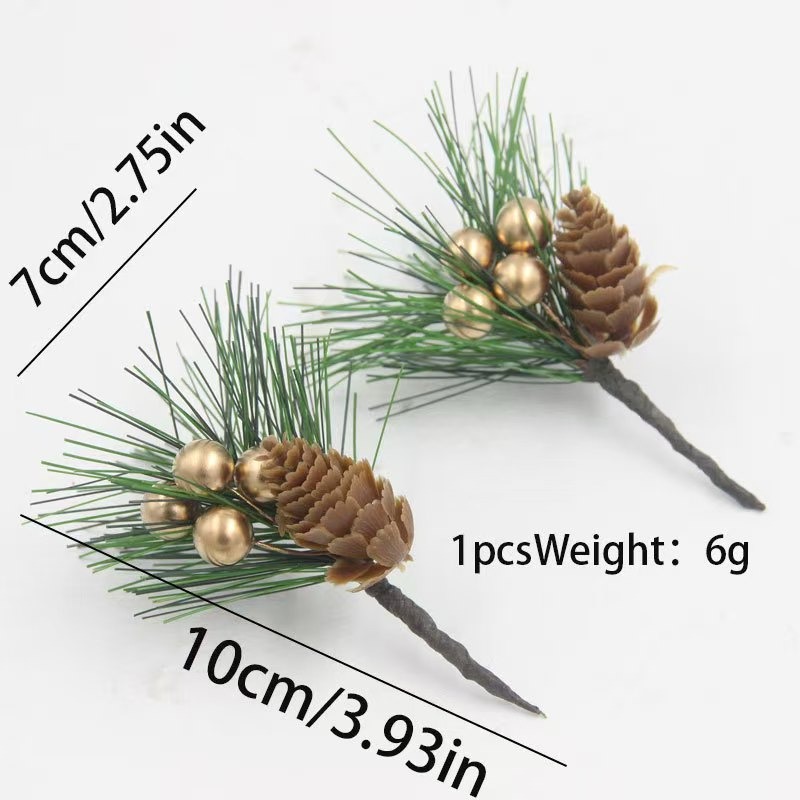 6pcs Artificial Christmas Pine - Christmas Tree Artificial ulasan dan harga