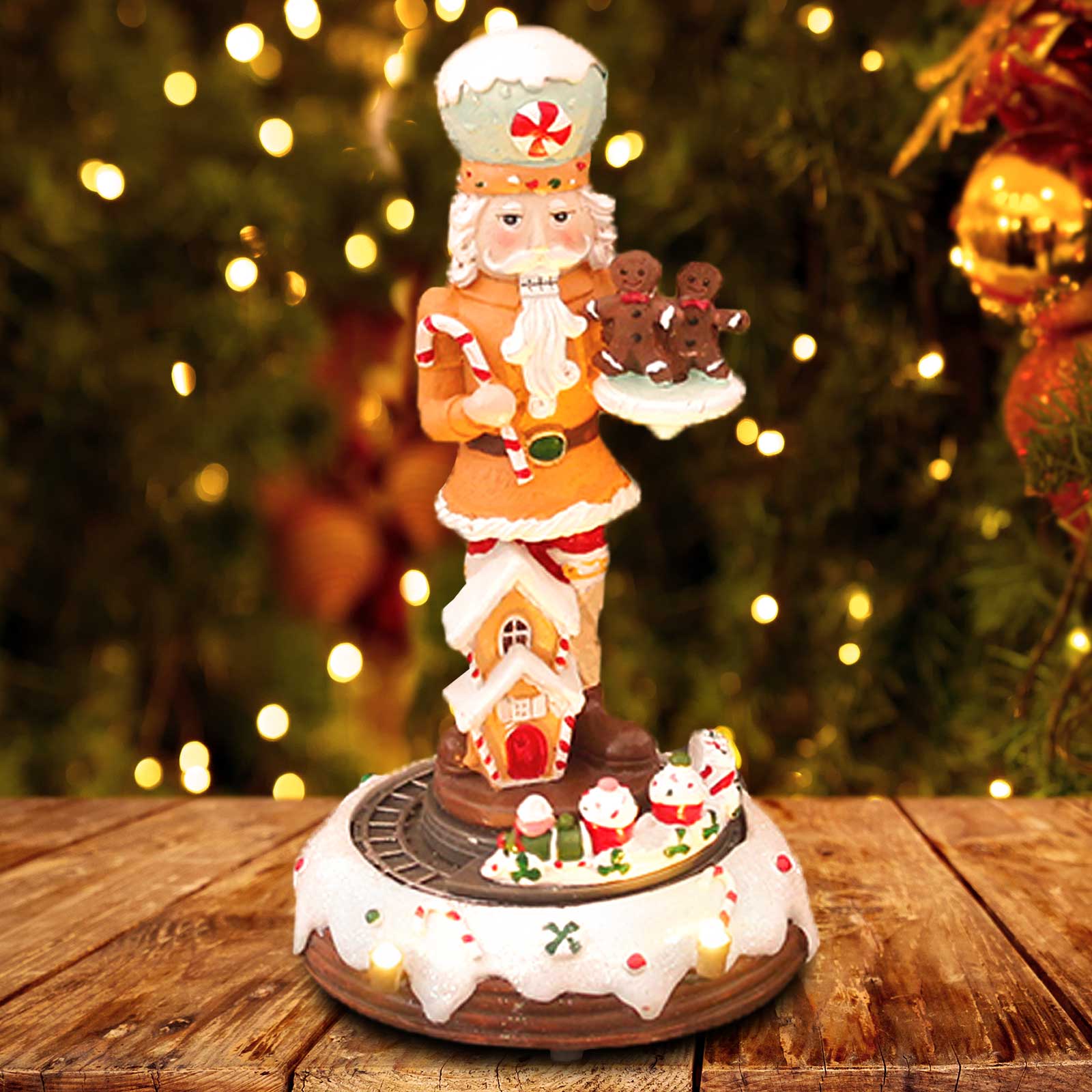 Christmas Gingerbread Nutcrack - Nutcracker Figurine ulasan dan harga