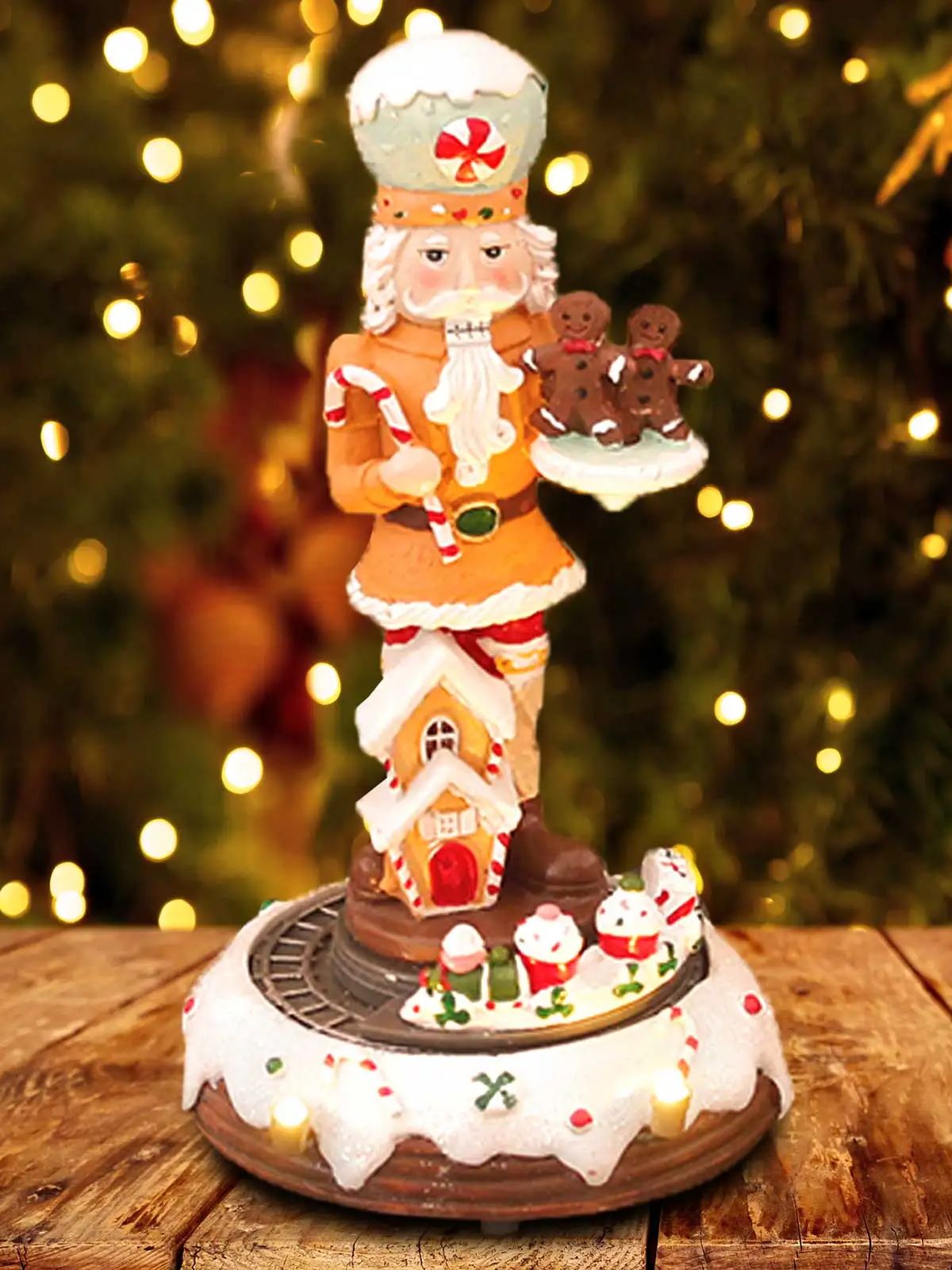 Christmas Gingerbread Nutcrack - Nutcracker Figurine ulasan dan harga