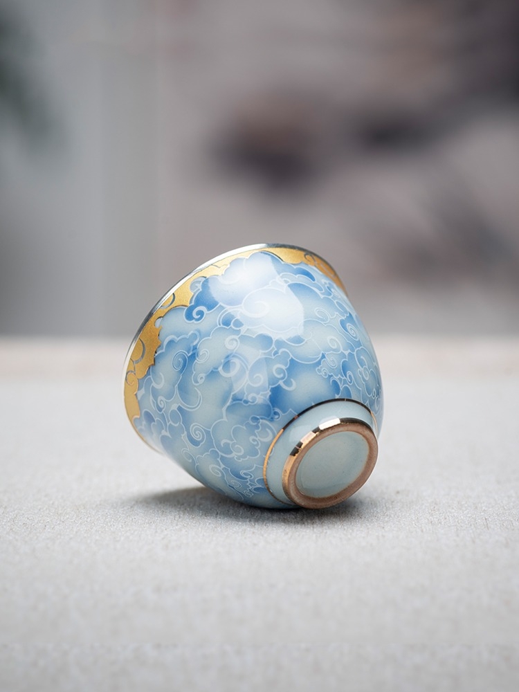 Porcelain wrapped silver cup,  - Gift Box Wrap Set ulasan dan harga