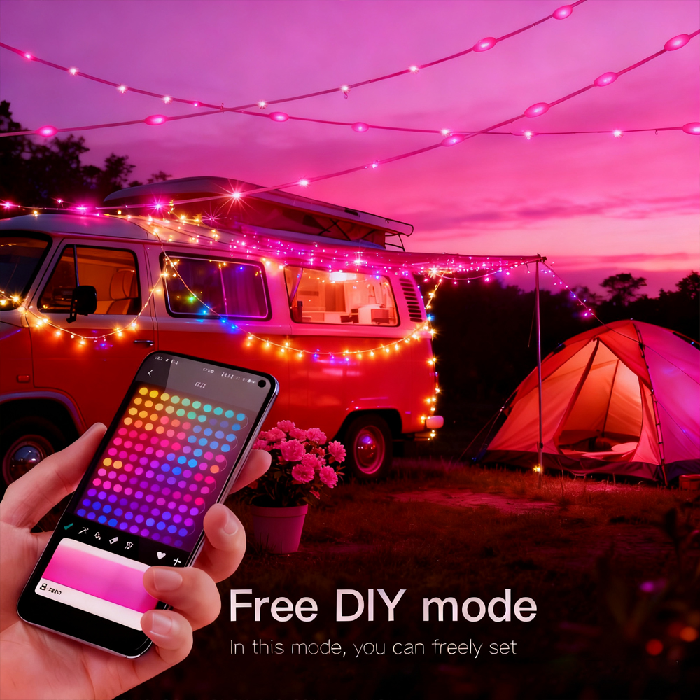 Car Led String RGB Fairy Light - Led Fairy String Lights ulasan dan harga