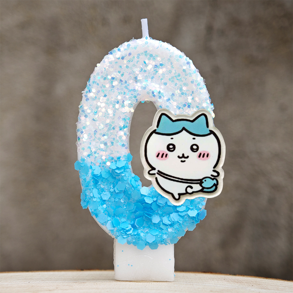 Cartoon Chiikawa Birthday Cake - Holiday Candle Set ulasan dan harga