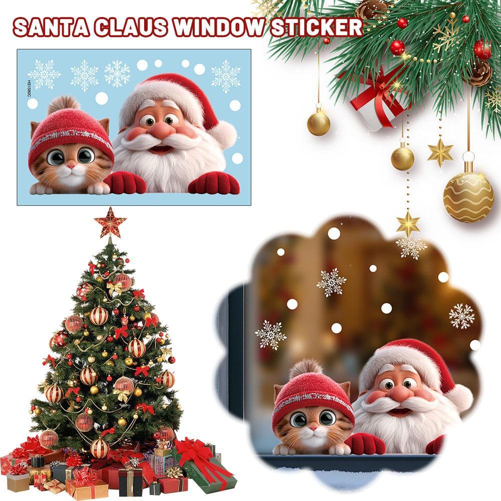 Christmas Window Door Mirror S - Snowflake Window Decal ulasan dan harga